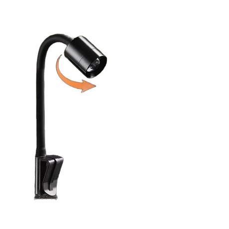 LED Aquarium Spot Light Adjustable Focus Stream Tank Lamp for Nano South American Biotope (FTL-0009)