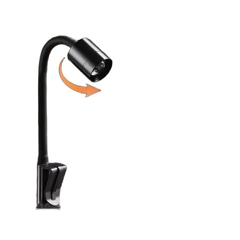LED Aquarium Spot Light Adjustable Focus Stream Tank Lamp for Nano South American Biotope