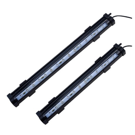 LED Bubble Light Aquarium 7-Color Remote Control Submersible Lamp Waterproof Fish Tank Light (FTL-0034)