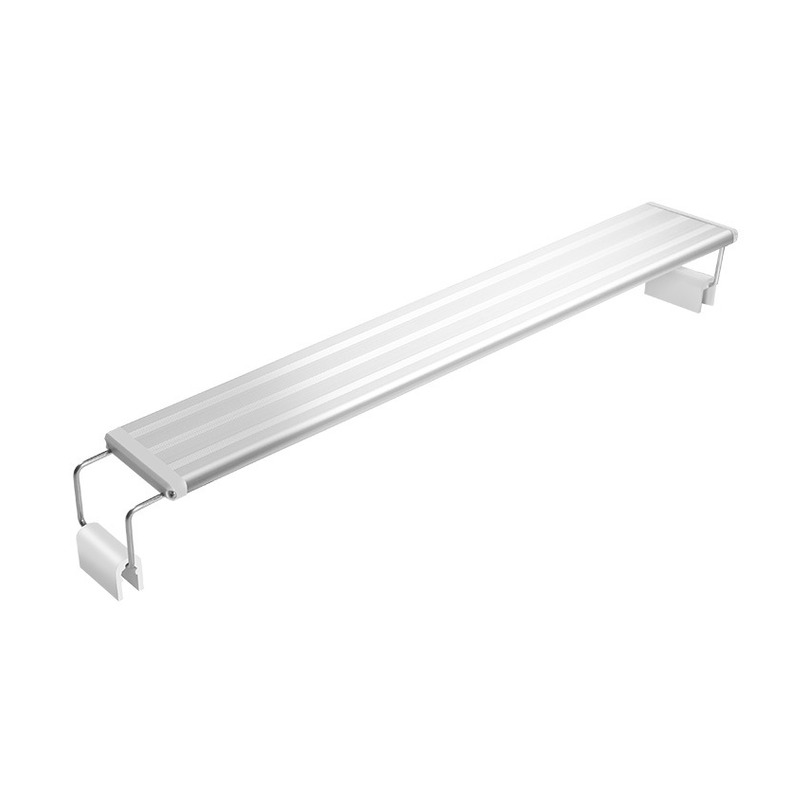 Full Spectrum LED Aquarium Light Algae Grow Lamp Splash Proof for Turtle Tank Bracket