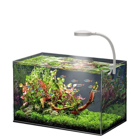 LED Plant Light Full Spectrum Waterproof Algae Bloom Round Aquarium Energy Saving Home Atmosphere Lamp (FTL-0096)
